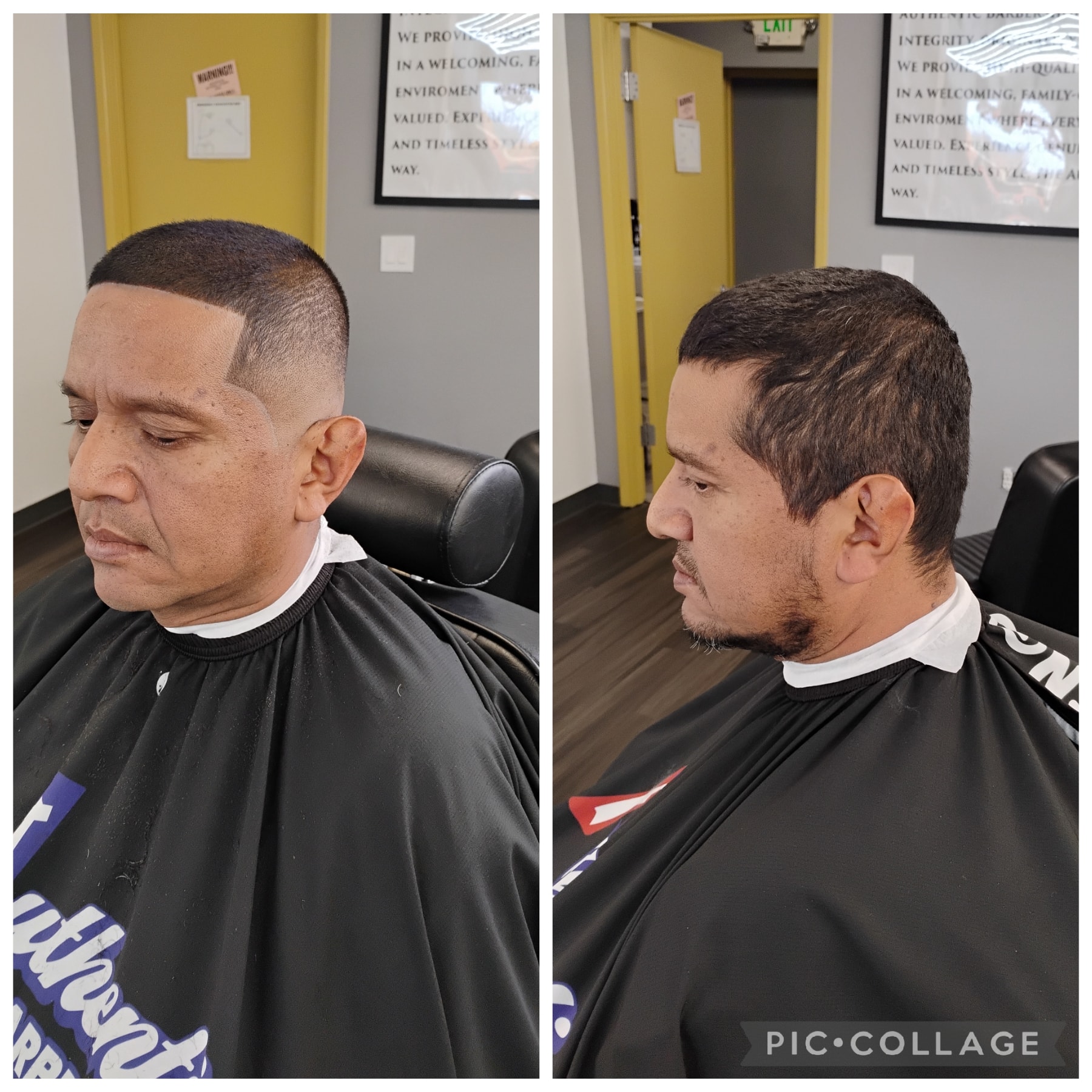 Haircuts provided to homeless individuals